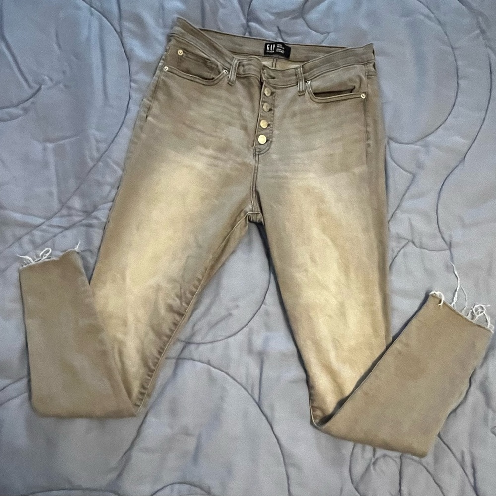 Gap high rise regular denim jeans/leggings